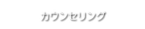 タイトルバナー　カウンセリング